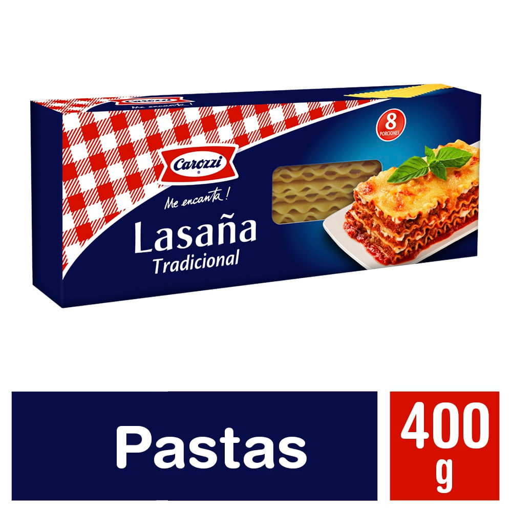 LASAÑA TRAD. CAROZZI 400 GR                       